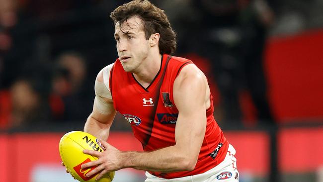 Andrew McGrath was one of many highlights for the Bombers. Picture: Michael Willson/AFL Photos via Getty Images