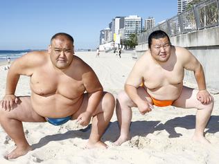 Pro sumo wrestlers to duke it out on Coast