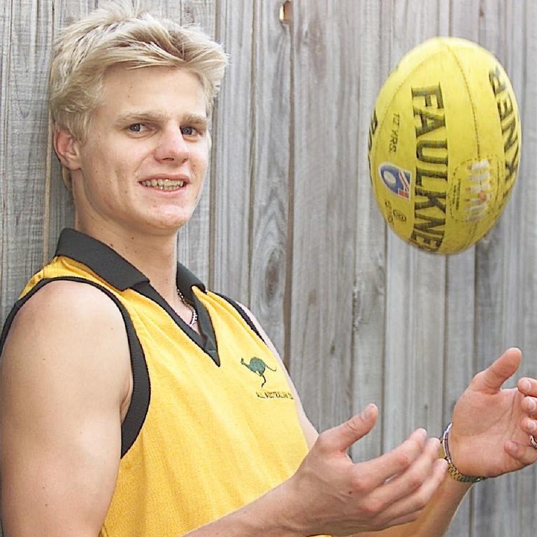 Nick Riewoldt in 2000.