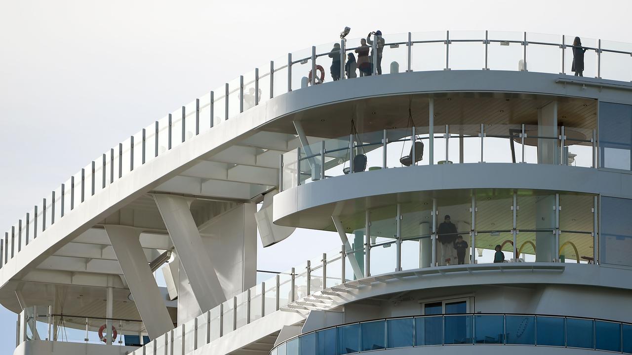 27 Australians are on board the ship. Picture: Filippo MONTEFORTE / AFP.