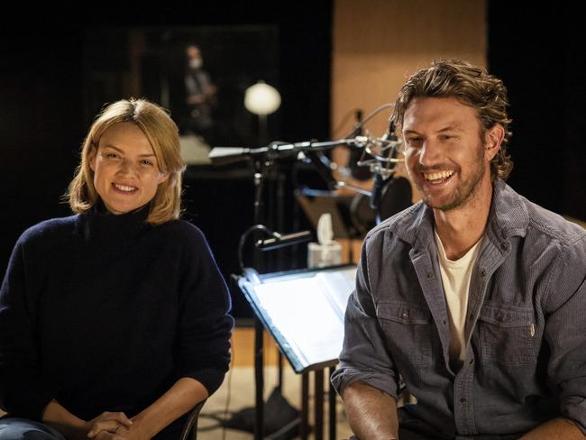 Adam Demos and Welsh actor Erin Richards for Lonely Hearts. Picture: Supplied