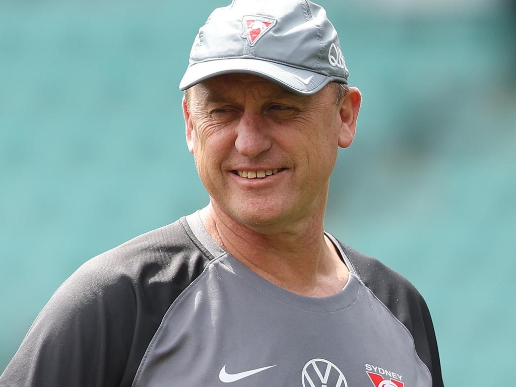 Longmire during his time at the Swans. Picture: Getty