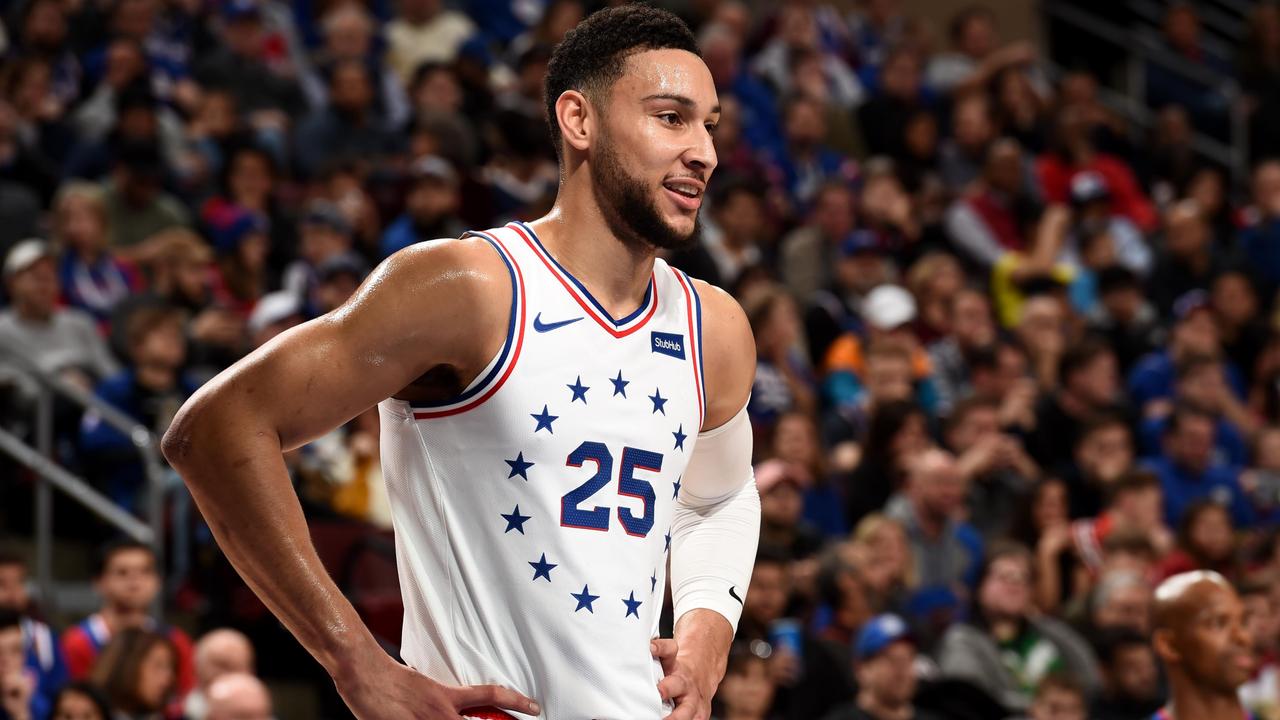 NBA: Ben Simmons stats, Jusuf Nurkic, Philadelphia 76ers def by ...