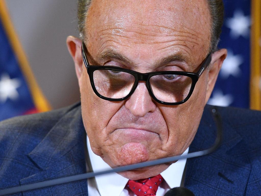 Trump's former personal lawyer Rudy Giuliani (Photo by MANDREL NGAN / AFP)