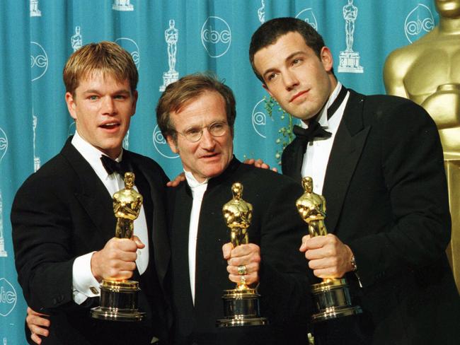 Damon – along with Ben Affleck and Robin Williams – won Academy Awards for <i>Good Will Hunting.</i>