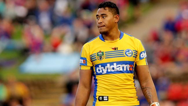 John Folau is edging closer to his Waratahs debut. Picture Gregg Porteous
