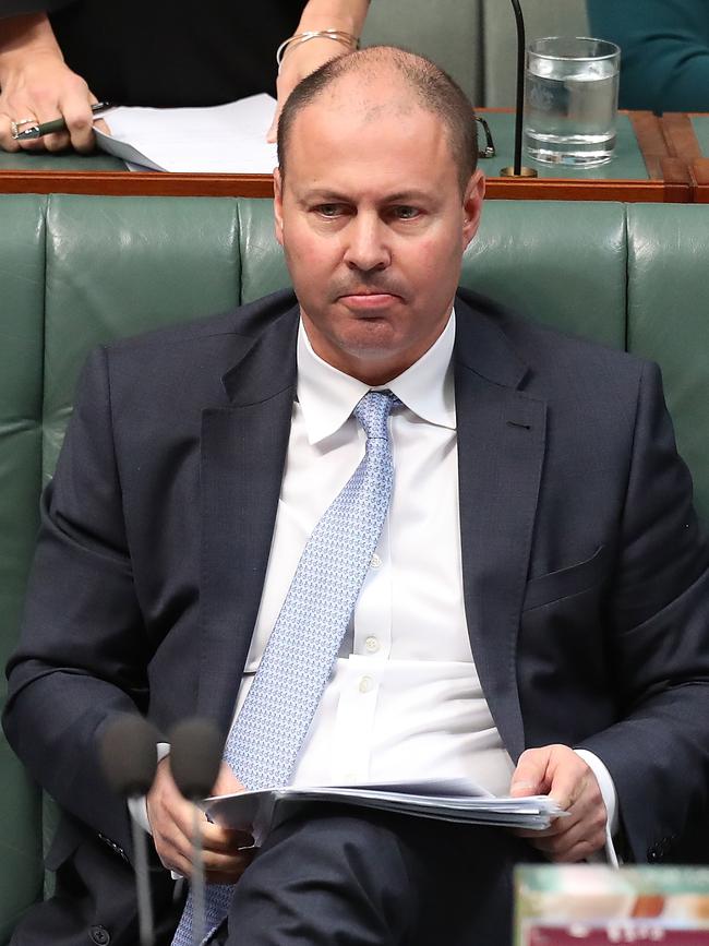 ... and Treasurer Josh Frydenberg’s victories are facing a legal challenge after election signs in the seat of Chisholm allegedly “deceived” voters. Picture: Kym Smith