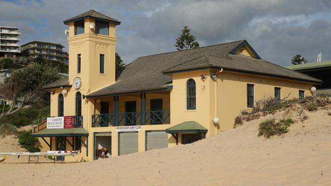 Freshwater Surf Life Saving Club in 2017. The club said it is in need of a “long overdue upgrade”. Picture: Annika Enderborg