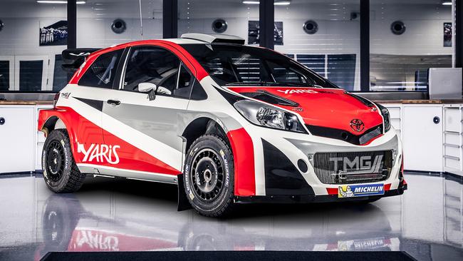 The new Toyota Yaris WRC.