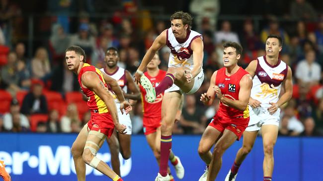 The clash between Brisbane and Gold Coast may be brought forward into Round 19 Picture: Chris Hyde/Getty Images