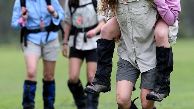 Students at the elite school typically spend all of Year 9 at the rural campus. Picture: Ian Currie