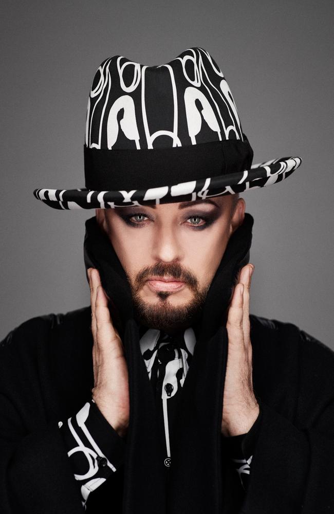 Boy George will premiere his new Fantabulosa celebration in Australia next March. Picture: Dean Stockings / Supplied.