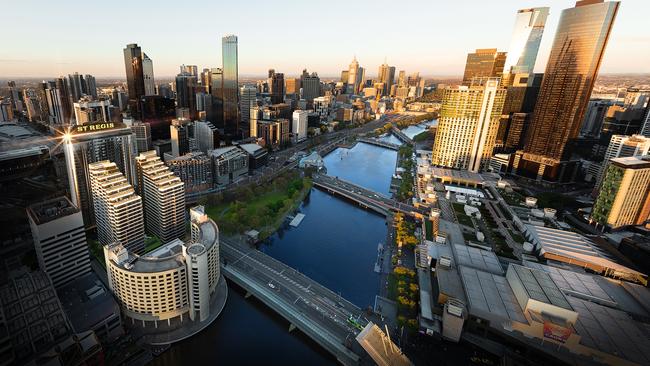 The triple towers development (left foreground) will dominate the Yarra skyline. Picture: Supplied