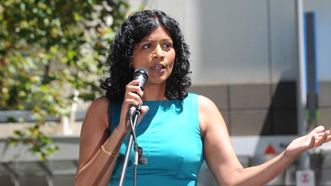 Victorian Greens leader Samantha Ratnam. Picture: Andrew Henshaw