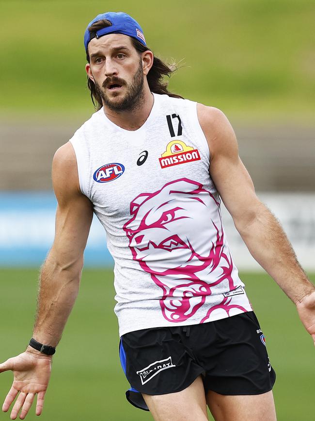 Josh Bruce will be like a fresh recruit for the Bulldogs. Picture: Daniel Pockett/Getty Images