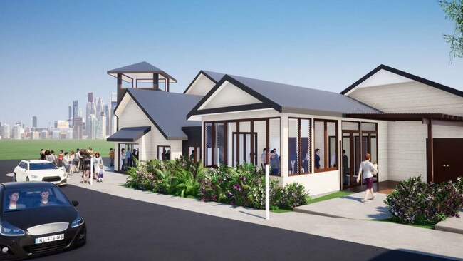 Artist impression of the Jetty Memorial Theatre Expansion.