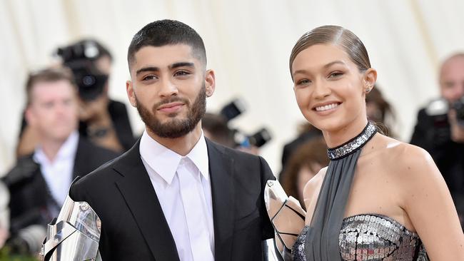 Zayn Malik and Gigi Hadid are parents to a baby girl. Picture: Getty Images