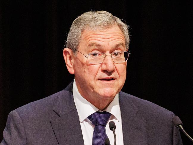 21/11/2023 ASIC chair Joe Longo during the ASIC annual forum at the Sofitel in Melbourne. Aaron Francis / The Australian