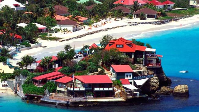 Eden Rock Hotel St Barths French West Indies, where one of the two attacks is alleged to have taken place. Picture: Alamy