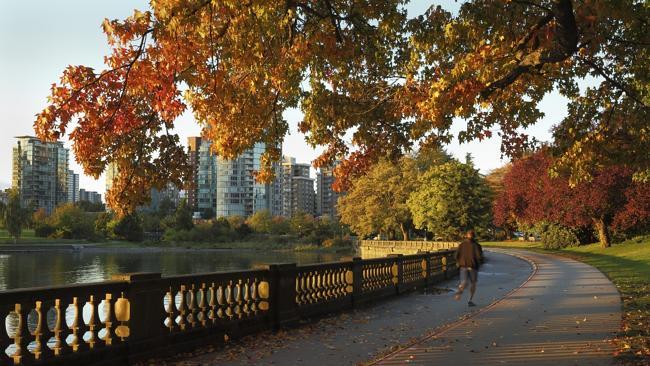 Stanley Park in Vancouver is the best park in the world according to TripAdvisor reviewers. 