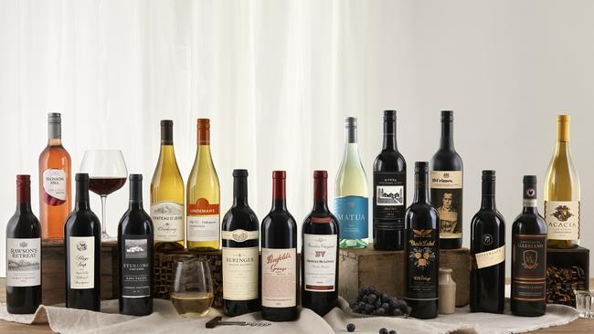 Some of Treasury Wine Estates’ top brands. 