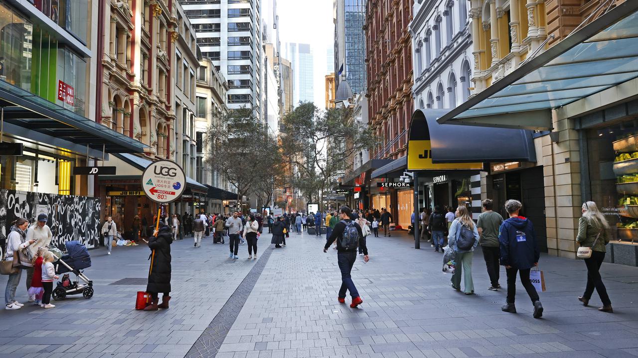 Academics from the University of Tasmania conducted a study to identify Australia’s ‘ideal main street’. Picture: Richard Dobson