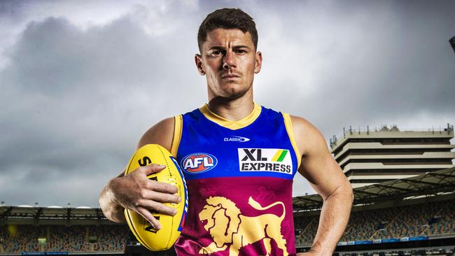 Brisbane Lions captain Dayne Zorko gave away too many free kicks in the opening round. Picture: Nigel Hallett