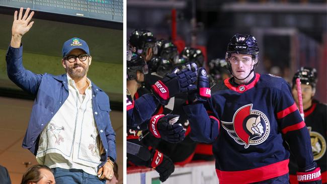 Ryan Reynolds wants to buy the Ottawa Senators. Photo: Getty Images