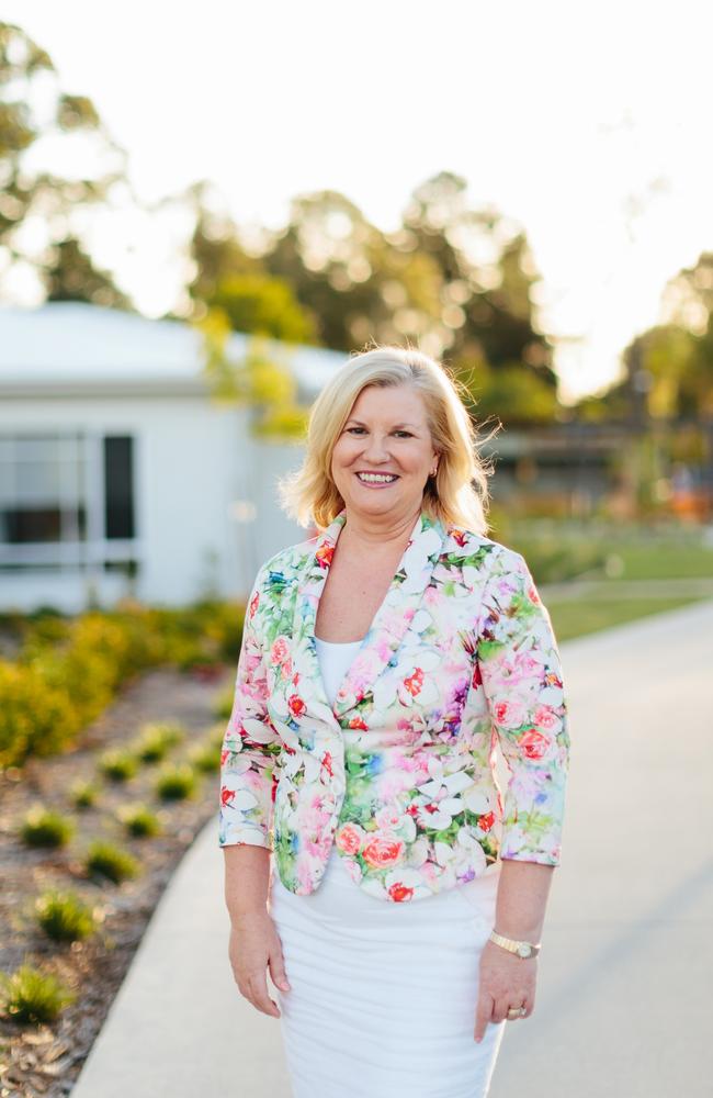 Brisbane aged care industry pioneer Natasha Chadwick has come up with a new concept for nursing homes as communities complete with their own grocery stores and cafes. Picture: NewDirection