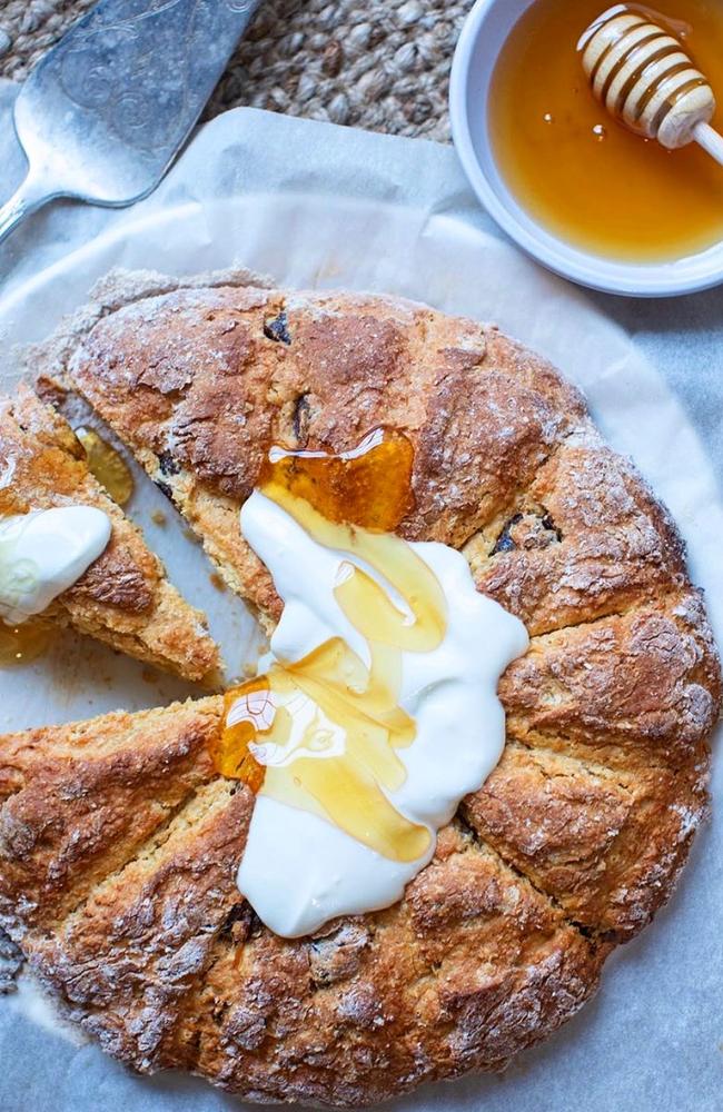 Orange and Date Wholemeal scone by MasterChef's Courtney Roulston.