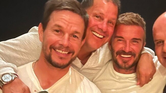 David Beckham and Mark Wahlberg have mixed business and friendships.