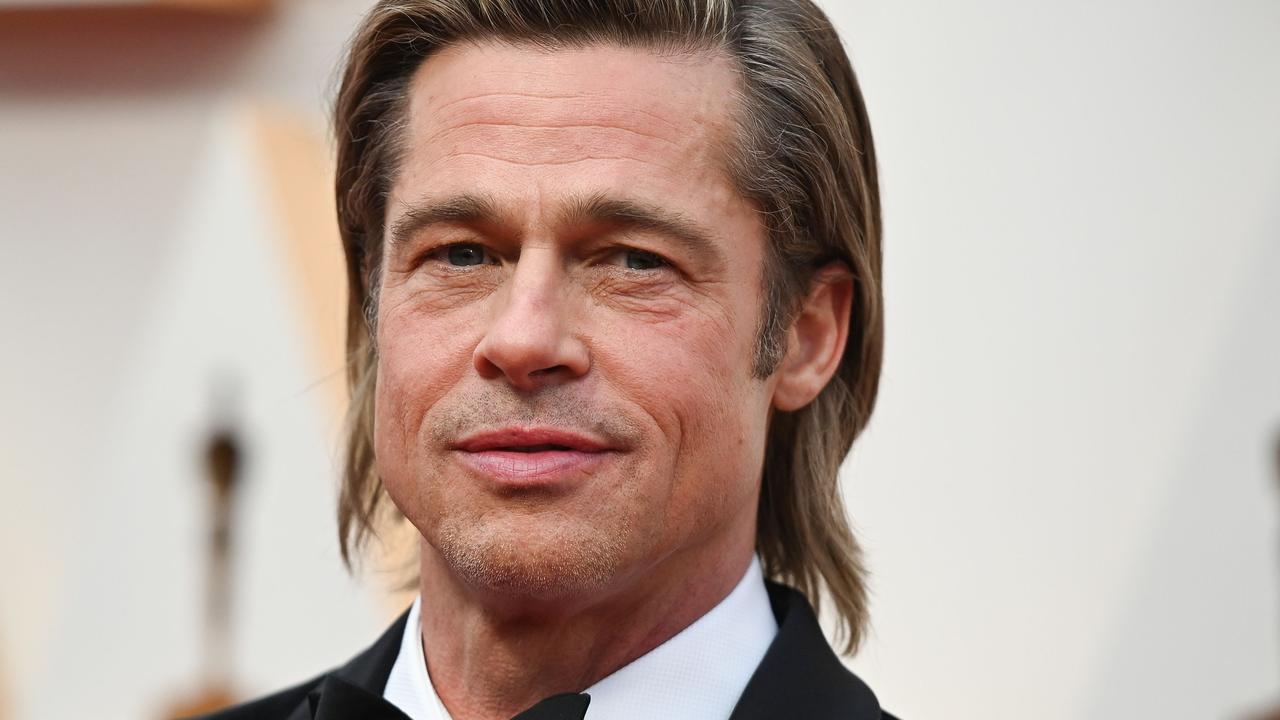 Brad Pitt is in the south of France with 27-year-old model Nicole Poturalski. Picture: Robyn Beck/AFP