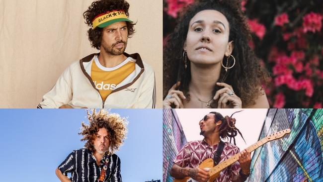 Some of the artists performing at Byron Music Festival in June, 2021.