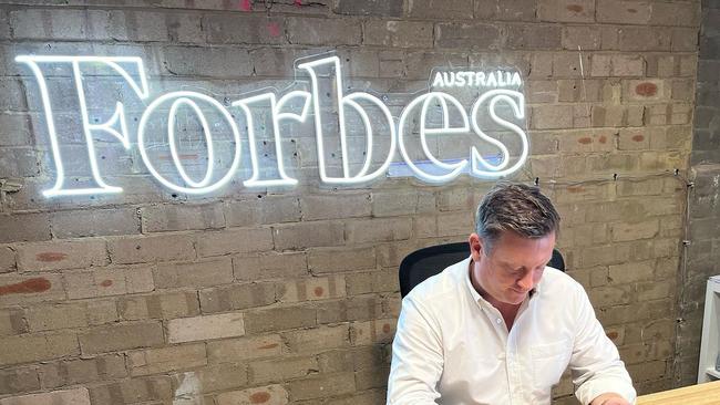 Forbes Australia CEO Michael Lane.