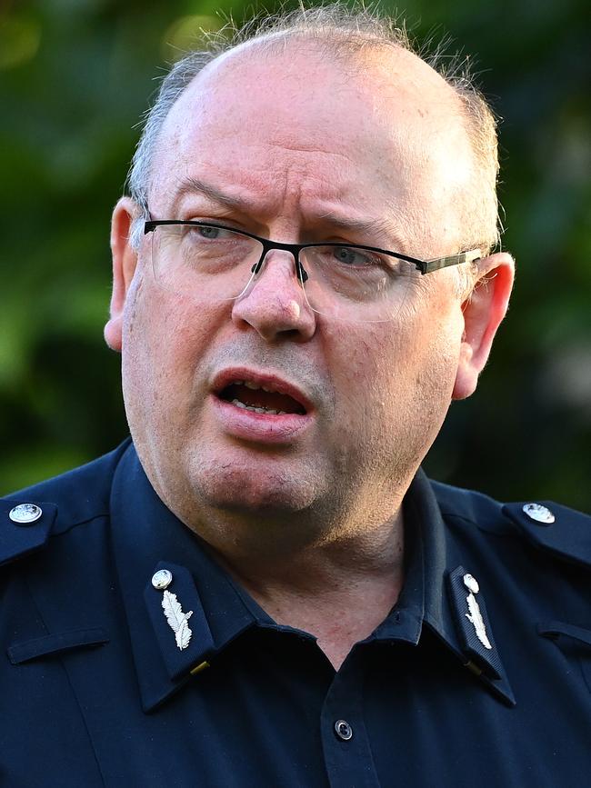 Victoria’s police chief Graham Ashton. Picture: Getty Images