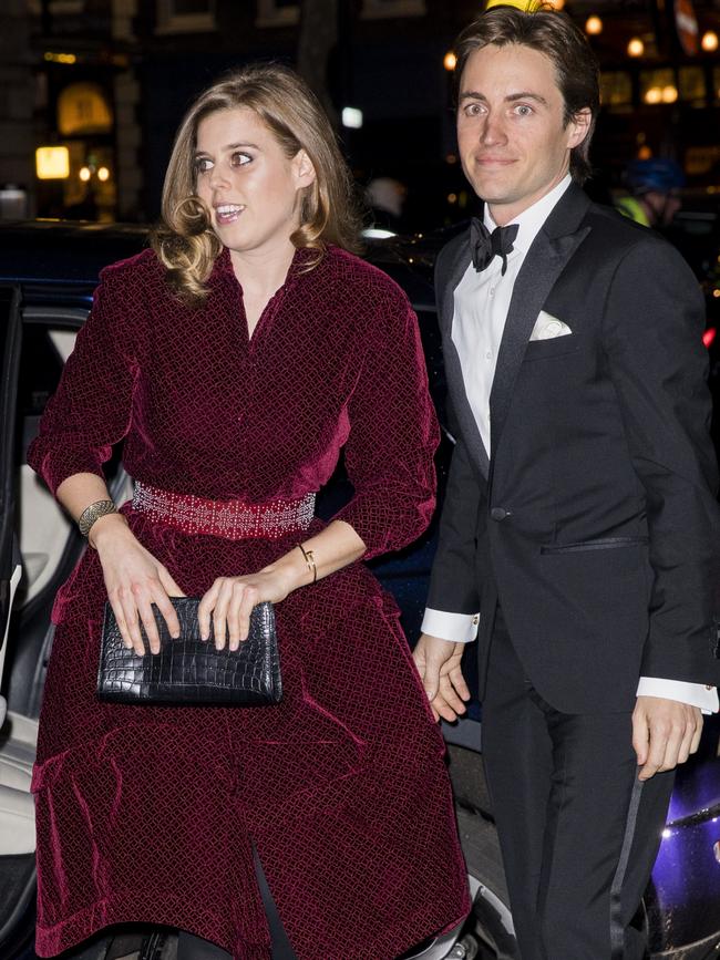 The wedding of Princess Beatrice and Edoardo Mapelli Mozzi is on hold. Picture: Getty Images