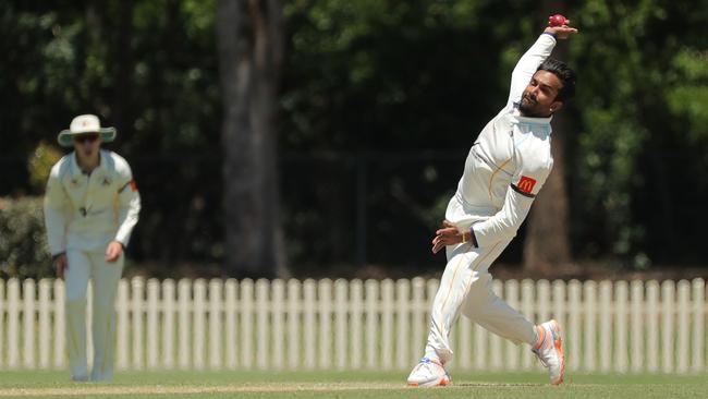 Arjun Nair in action for Fairfield Liverpool.