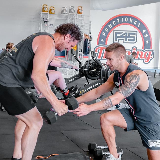 F45 shot to popularity for its streamlined 45-minute workouts. Picture: Supplied