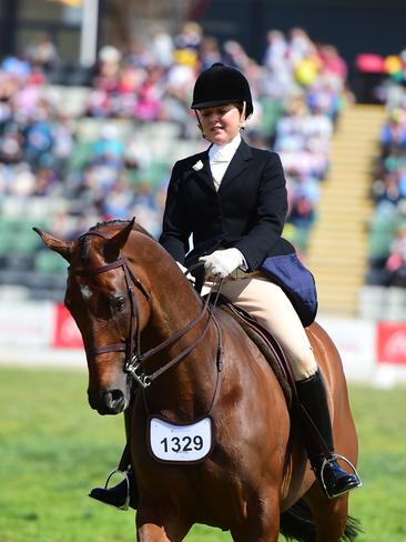 Stephanie Barrington riding SLM Orlando. Picture: Zoe Phillips