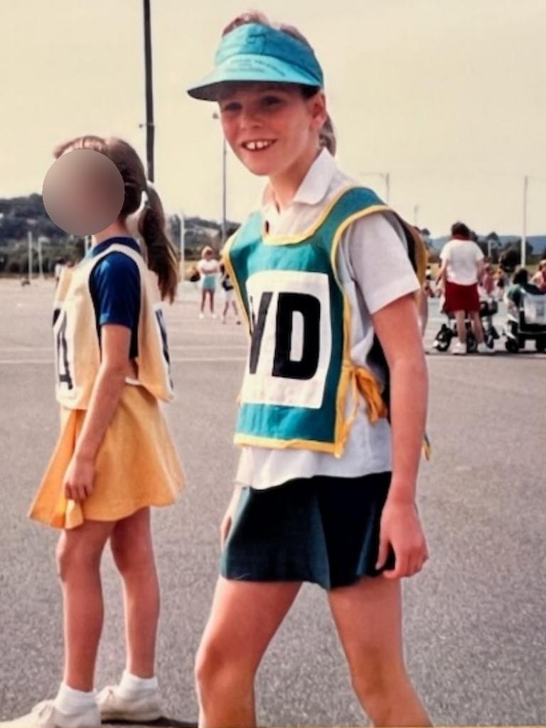 Prior to the gang rape Karen was a keen netball player. Picture: Supplied