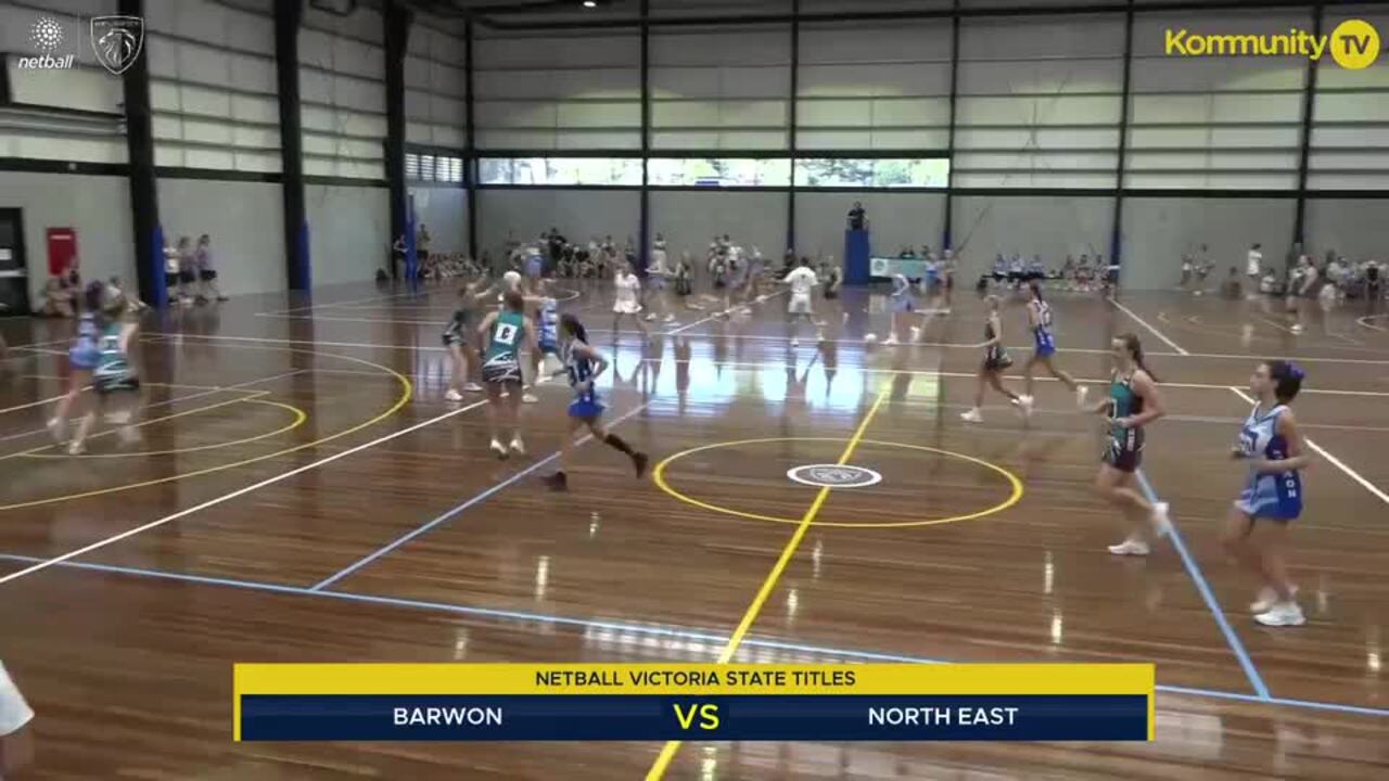 Replay: Barwon v North East (Open) - 2025 Netball Victoria State Titles Day 2