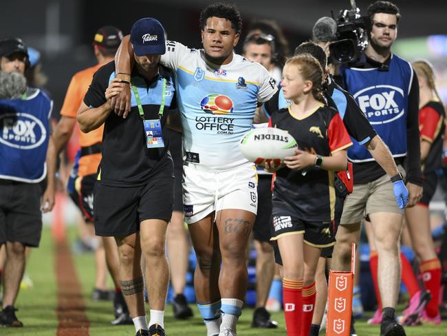 Josiah Pahulu has had a tough run with concussions. Picture: NRL Photos