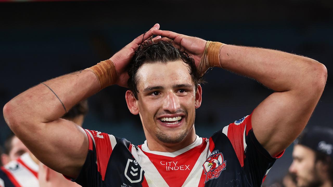 Billy Smith scored a vital try on Friday night in what was the best moment of a young career that has been held back by injuries. Picture; Matt King/Getty Images