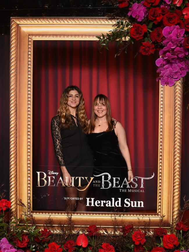 Opening night: Beauty and The Beast at Her Majestys Theatre, Melbourne. Picture: Josie Hayden