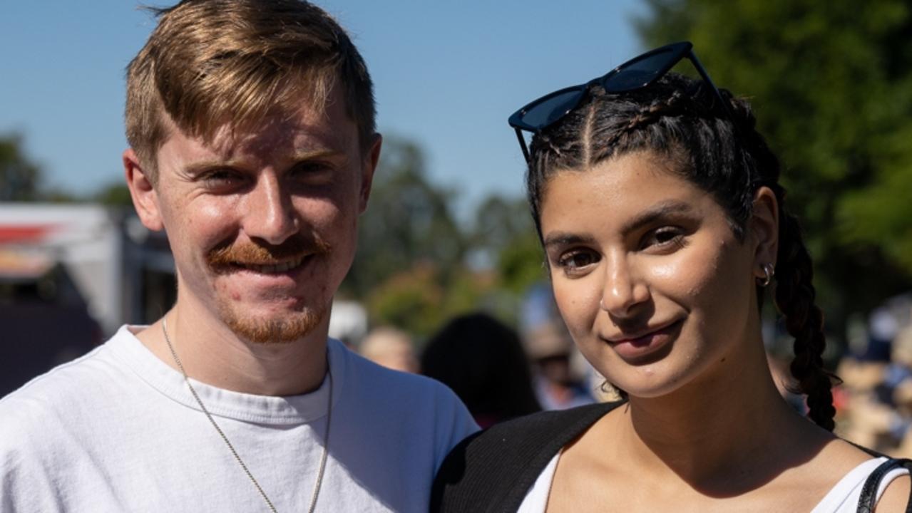 Ollie Ross and Teai Begeda at the Gympie District Show 2023. Picture: Christine Schindler