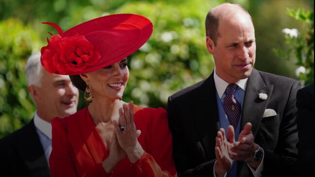 William and Kate join the Queen at Royal Ascot