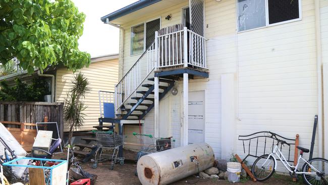 The front courtyard at 18 Lumley St in Parramatta Pack. Picture: Peter Carruthers