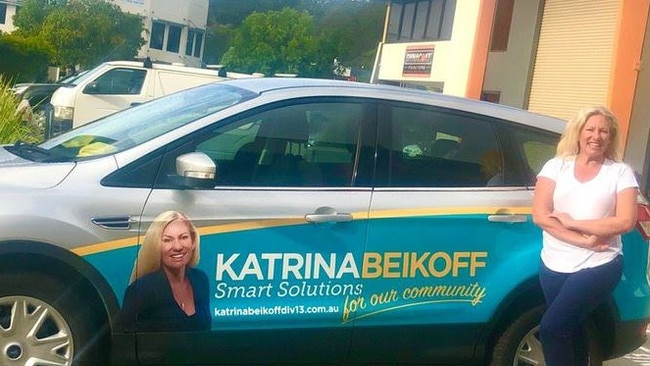 Division 13 Gold Coast City Council candidate Katrina Beikoff.