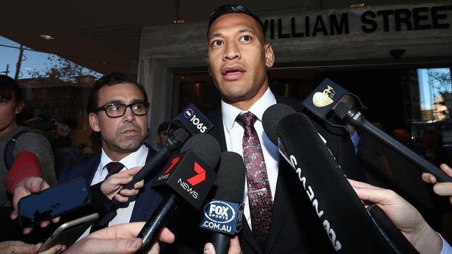 Would Folau be able to leave controversy behind? Photo: Mark Metcalfe/Getty Images