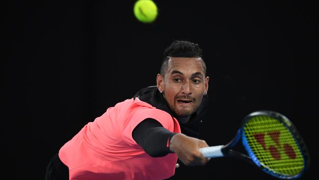 Kyrgios was calm under pressure during two vital tie-breakers